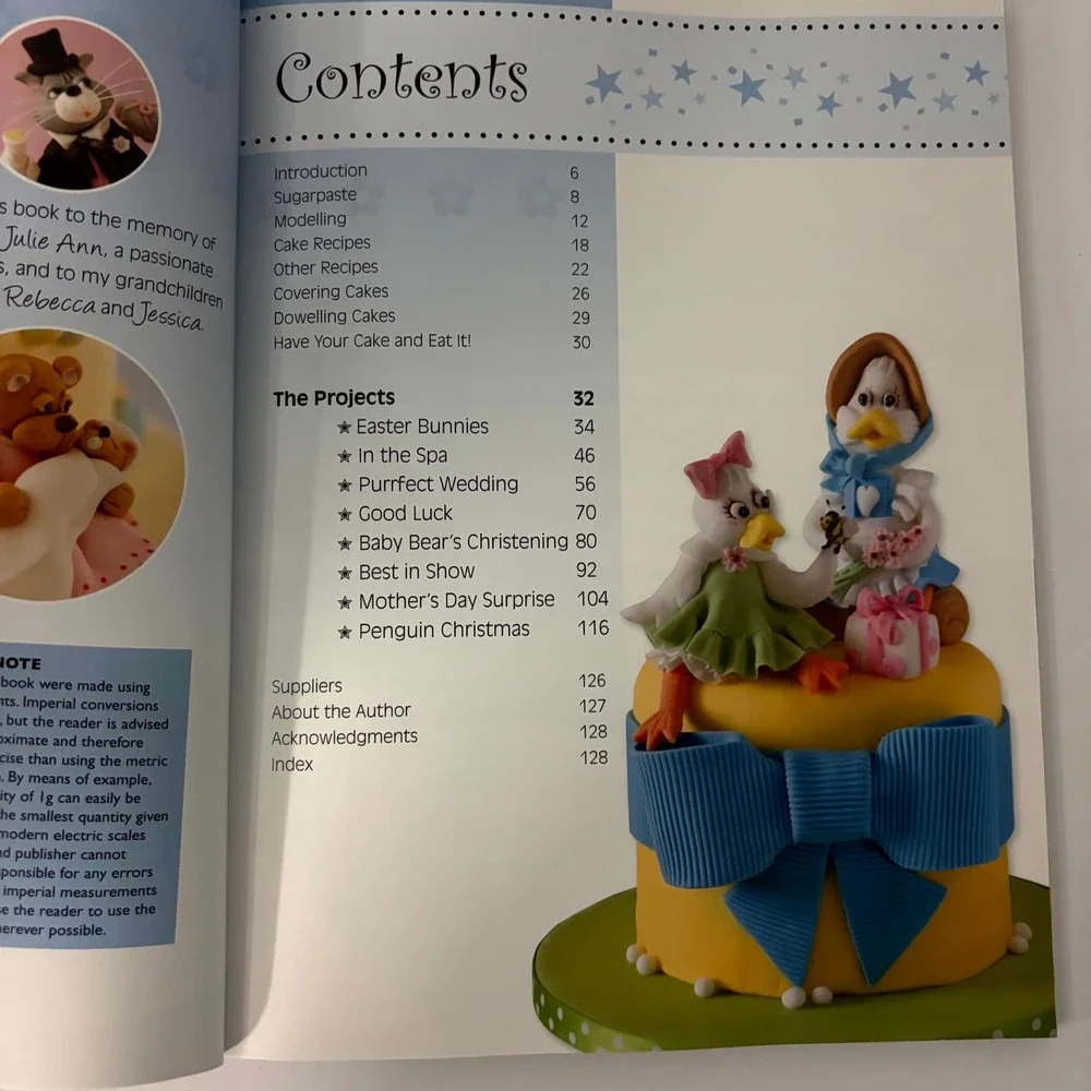 Fun & Original Character Cakes Maisie Parrish PB 2010 David & Charles Book